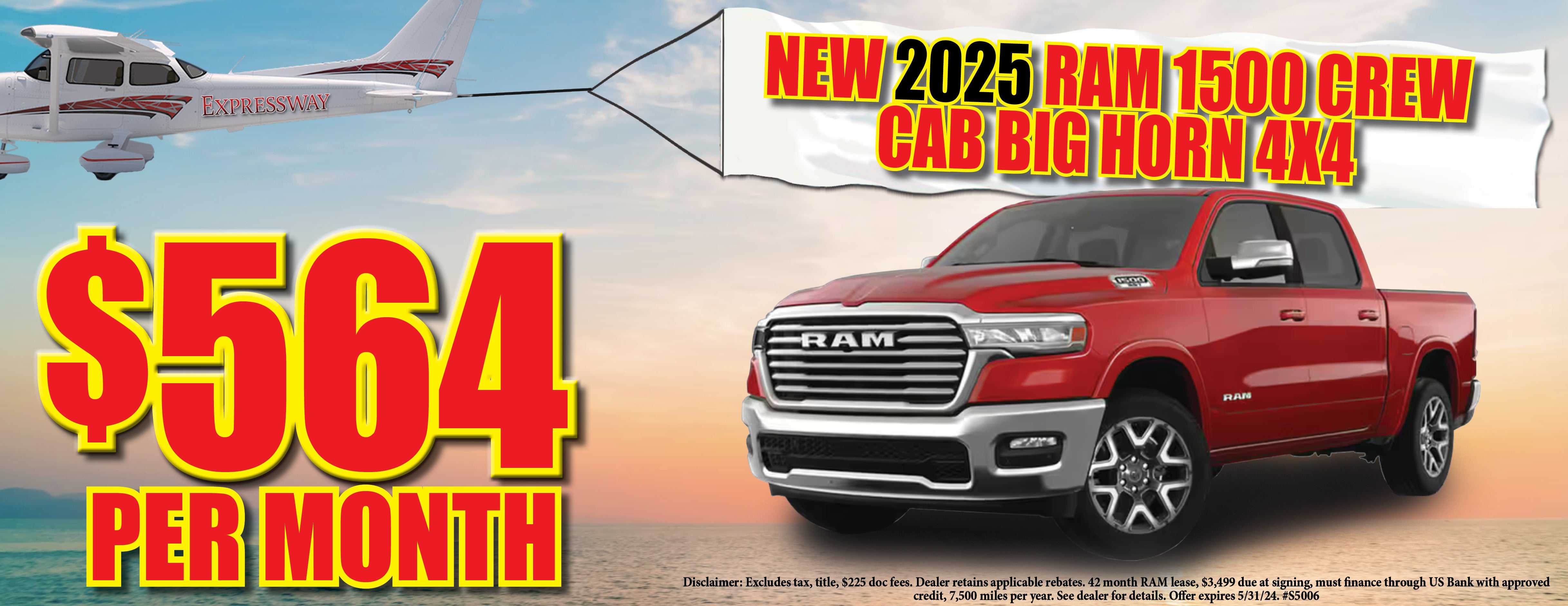 2025 RAM 1500 Crew Cab Bighorn 4x4